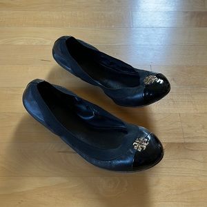 black Tory Burch Ballet flats